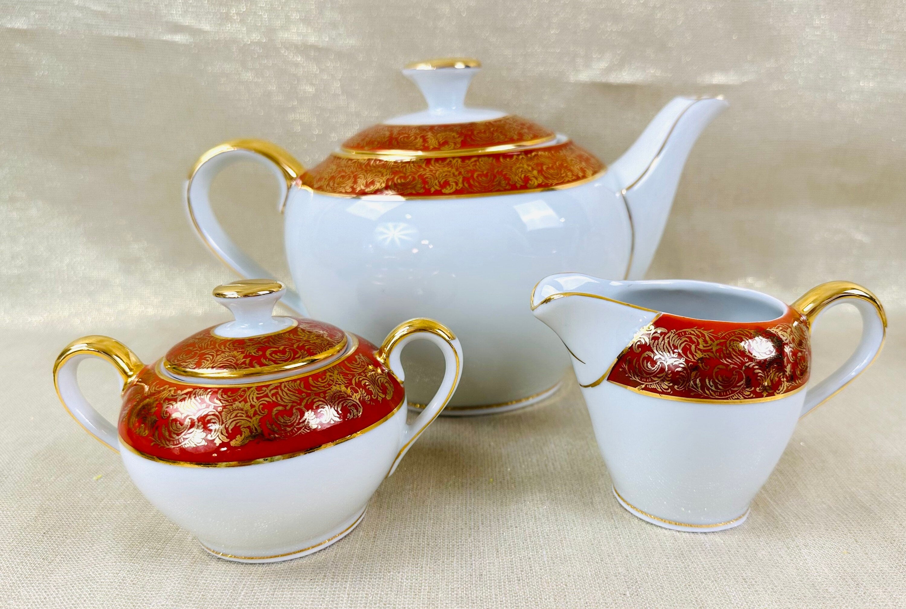 Lustreware Tea Set