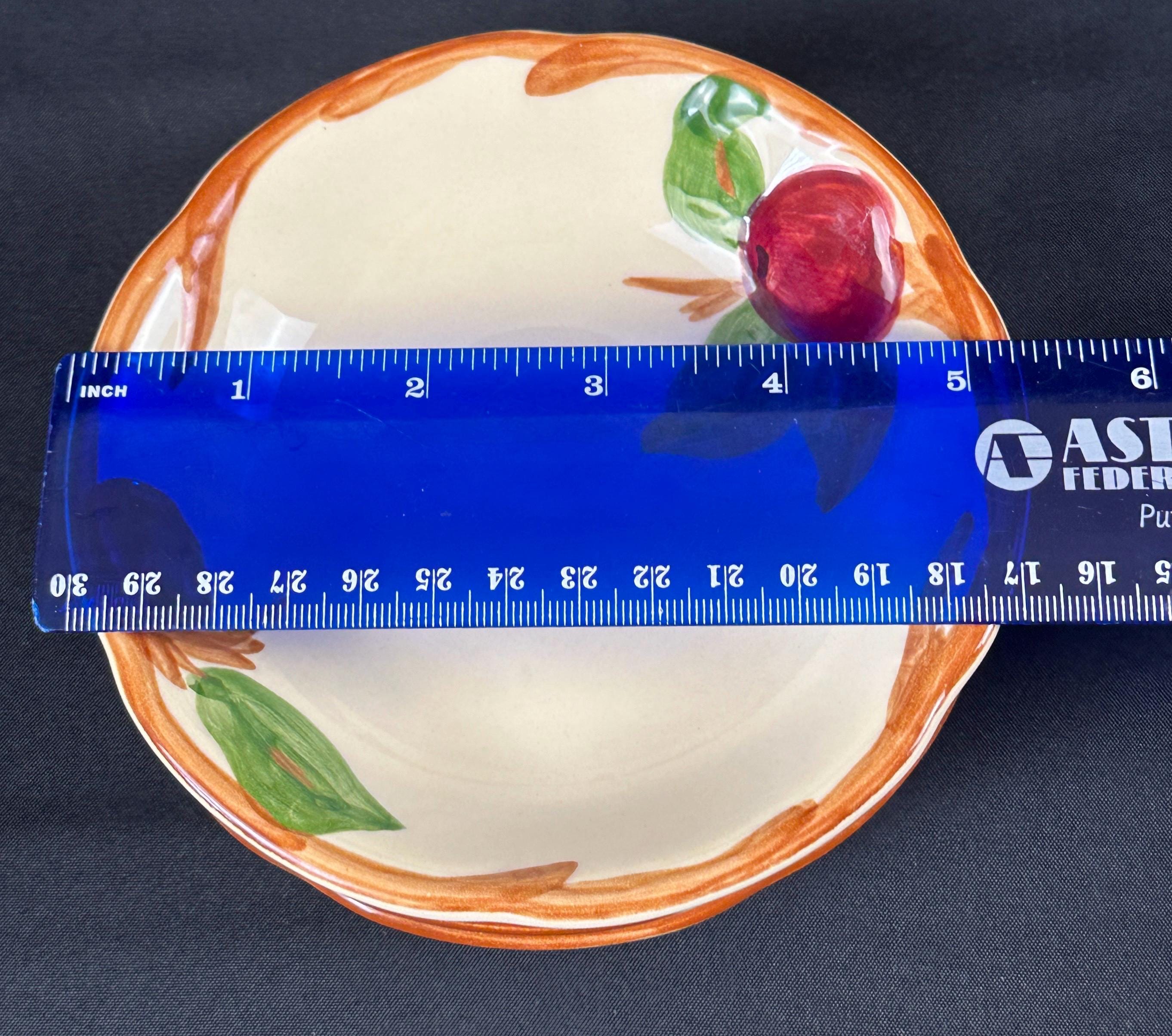 7 Franciscan Apple Fruit Dessert Bowls