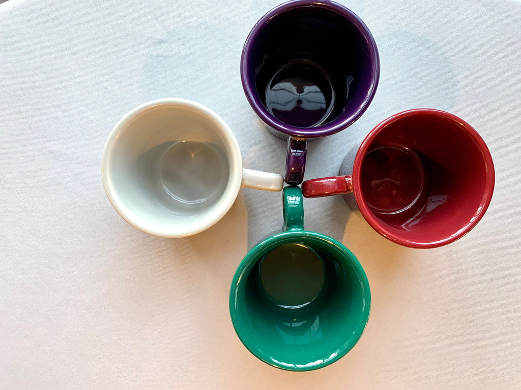 4 Fiesta Coffee Mugs