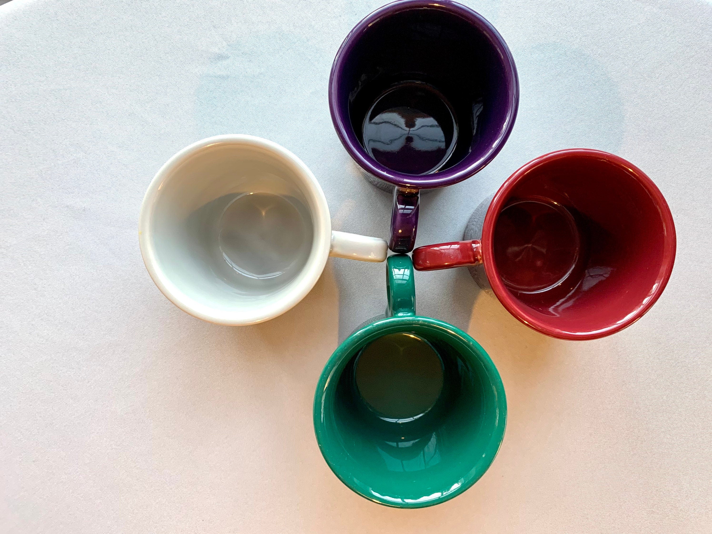 4 Fiesta Coffee Mugs