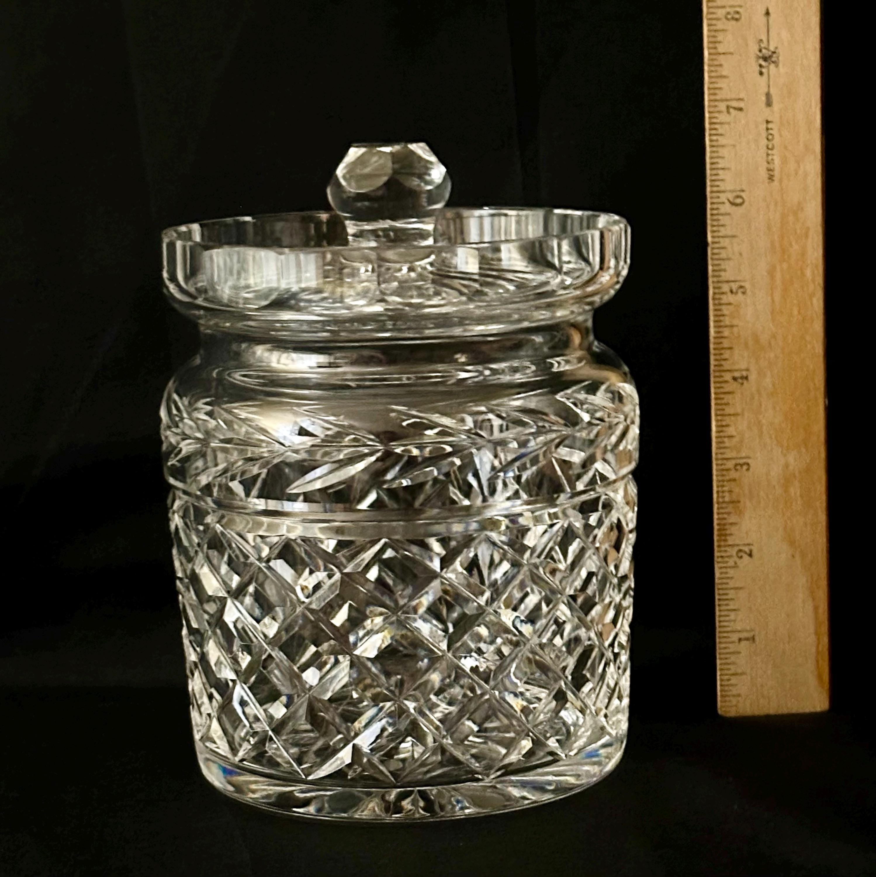 Waterford Glandore Biscuit Barrel Cookie Jar