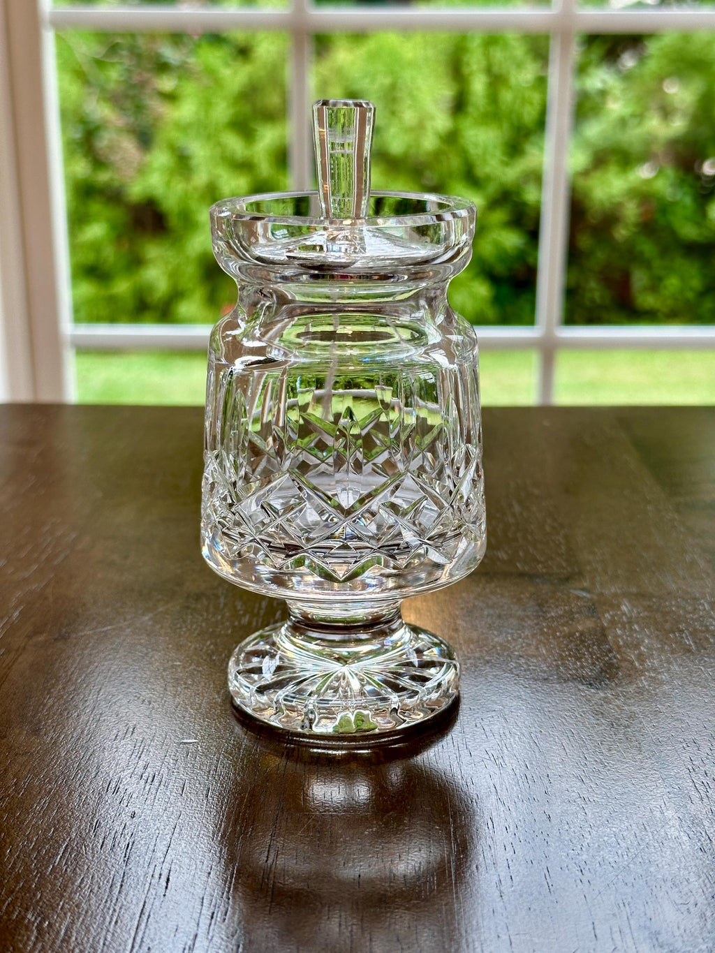 Waterford Jam Jelly Honey Crystal Jar