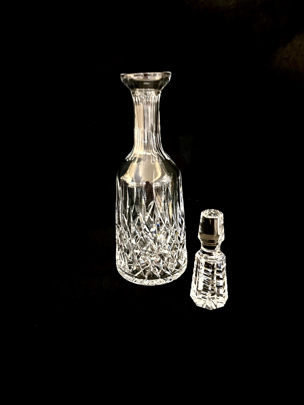 Tall Waterford Lismore Decanter