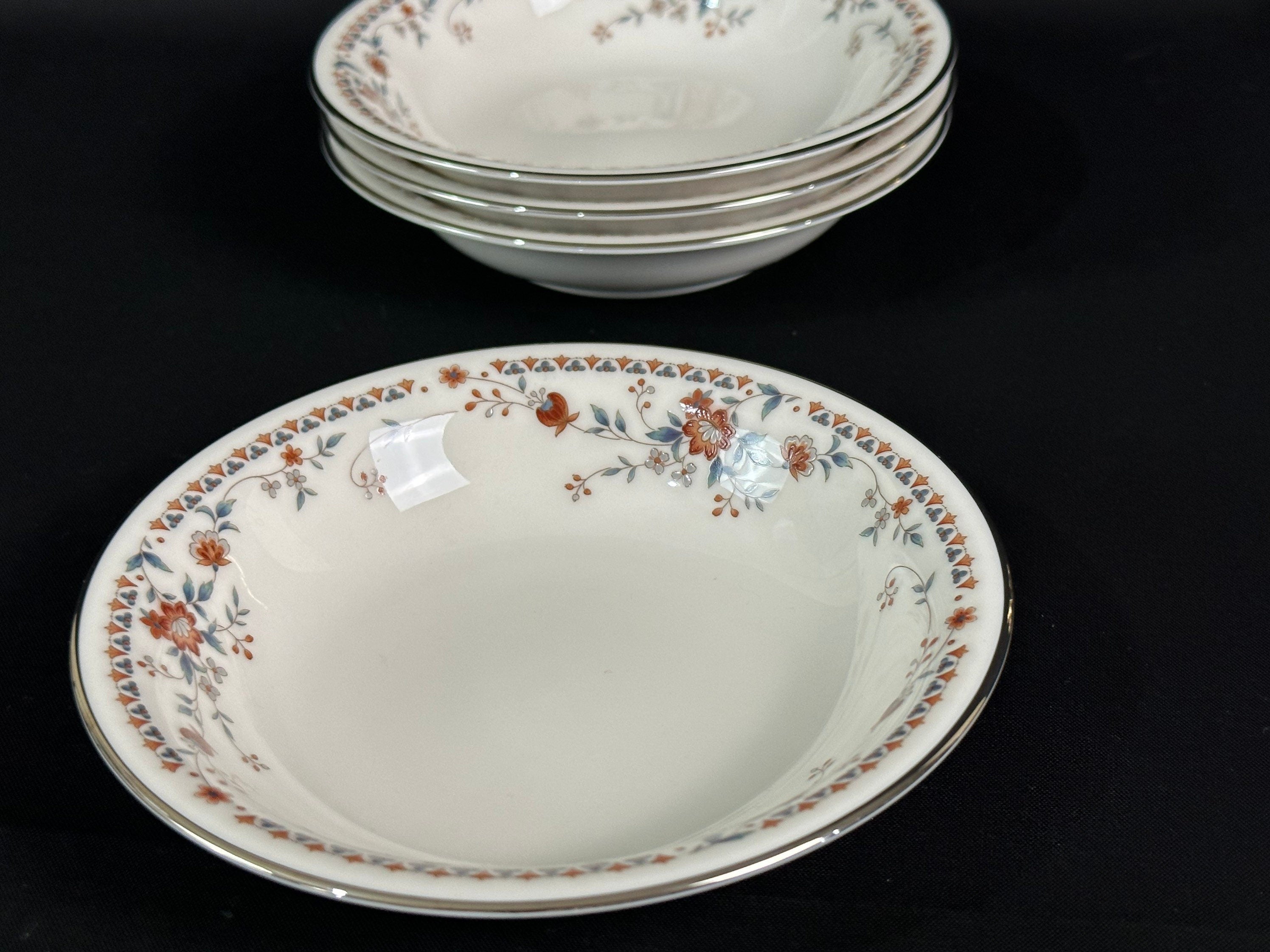4 Noritake Adagio Soup Bowls
