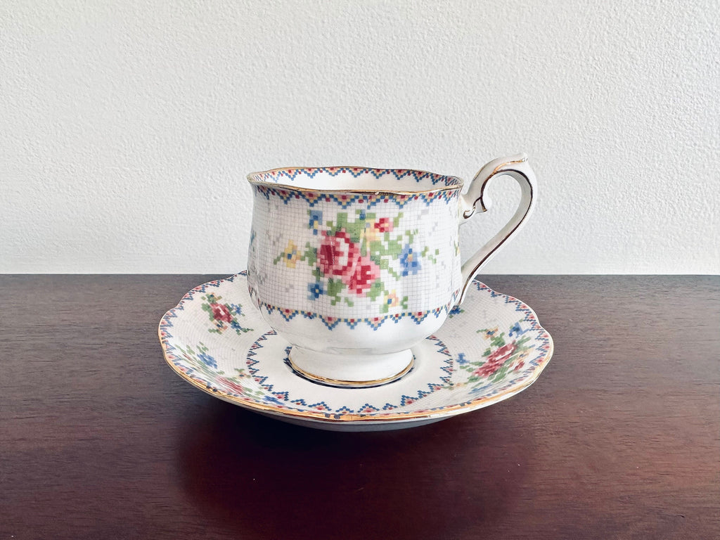 Royal Albert Petite Point Teacup and Saucer