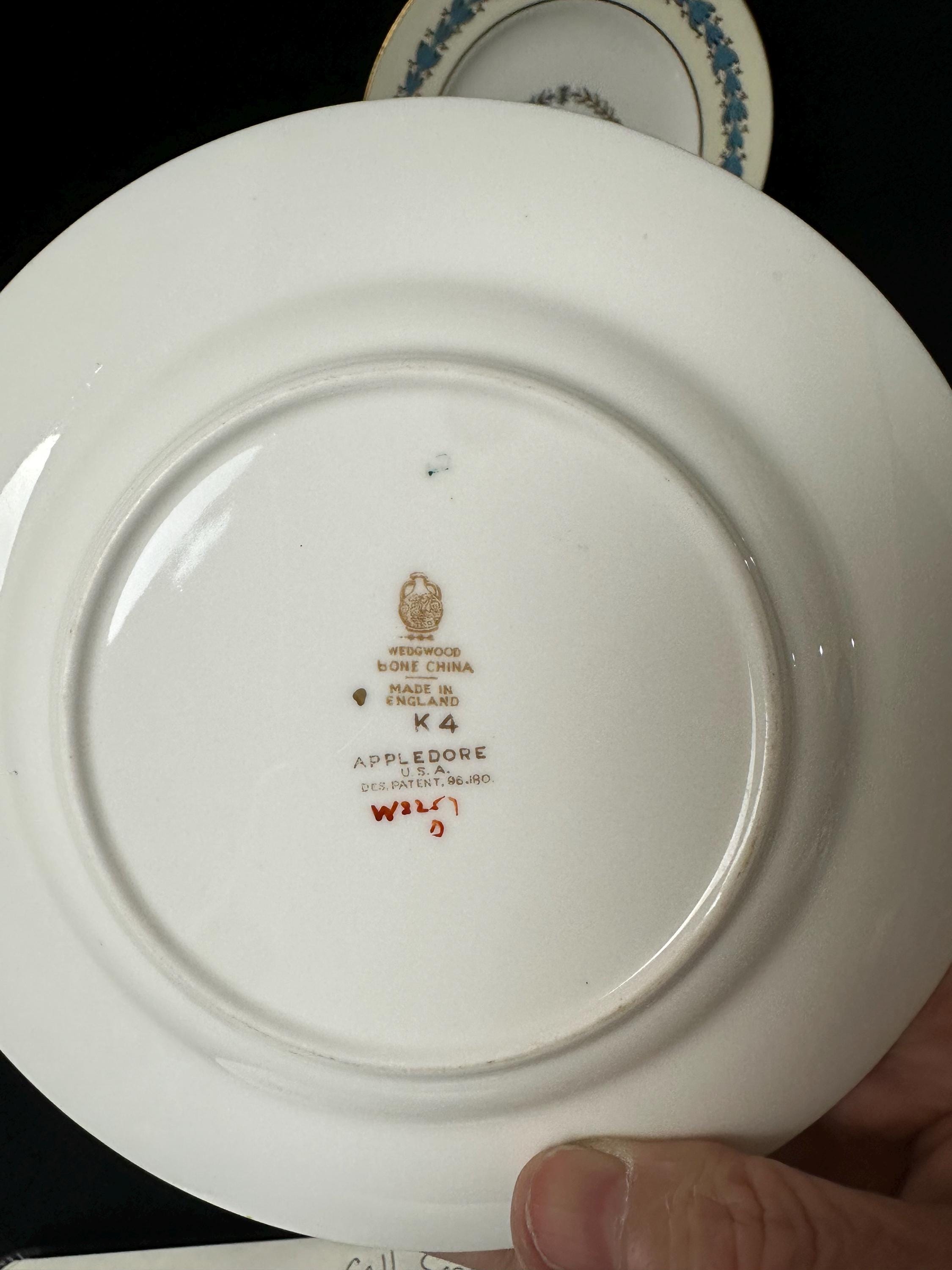 4 Wedgwood Appledore Cereal Bowls