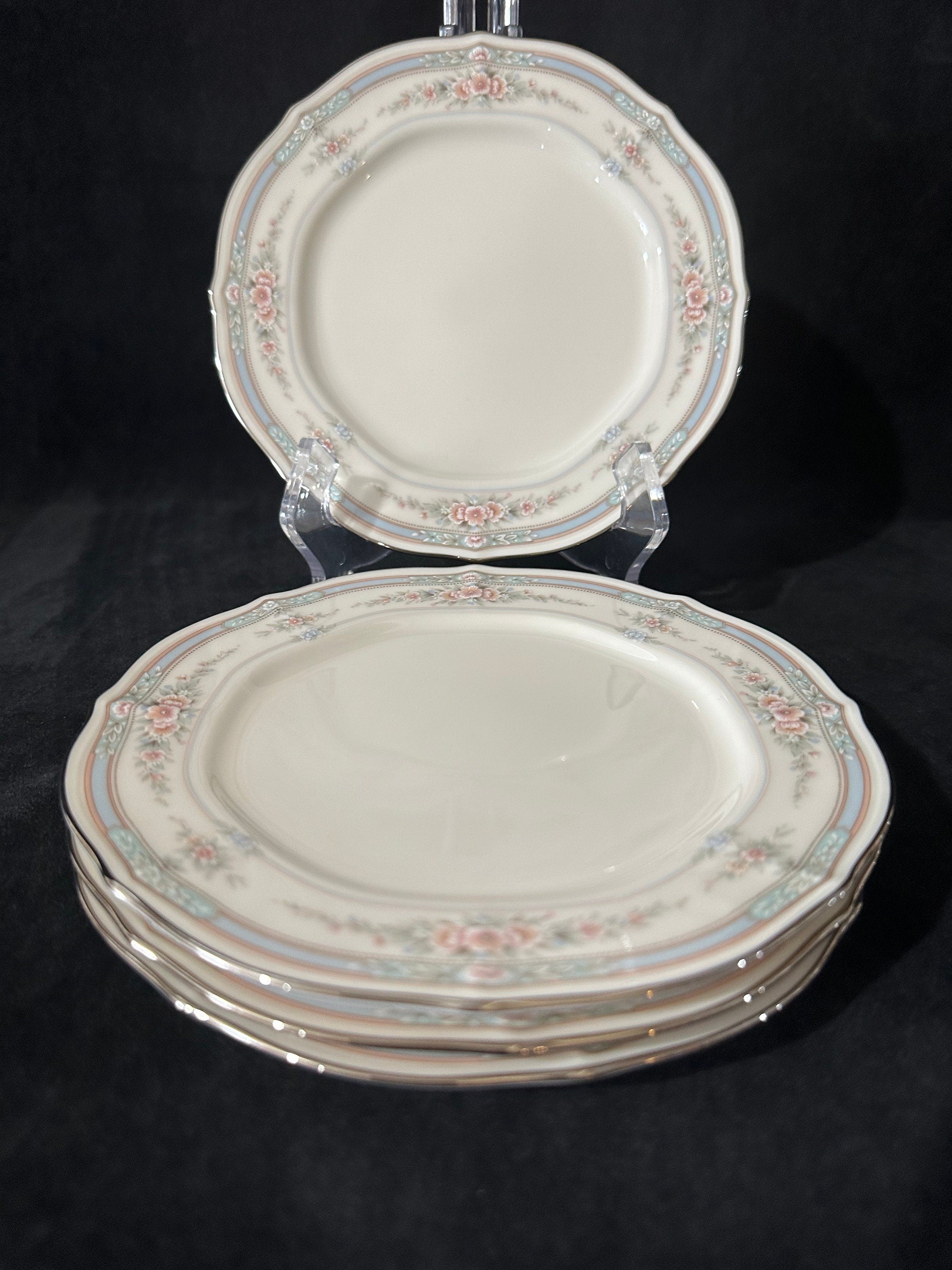 4 Noritake Rothschild Salad Plates