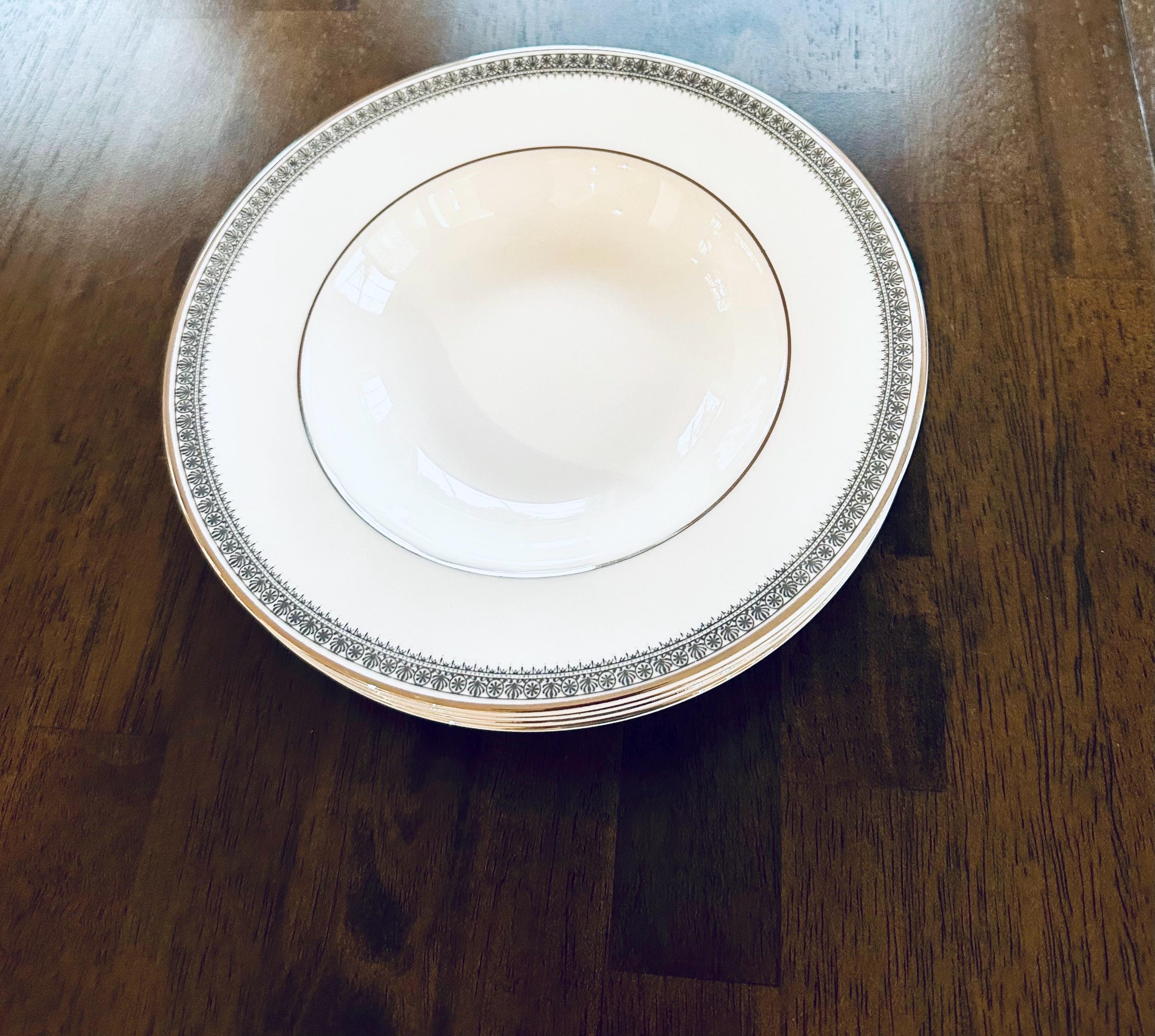 4 Royal Doulton Ravenswood Soup Bowls