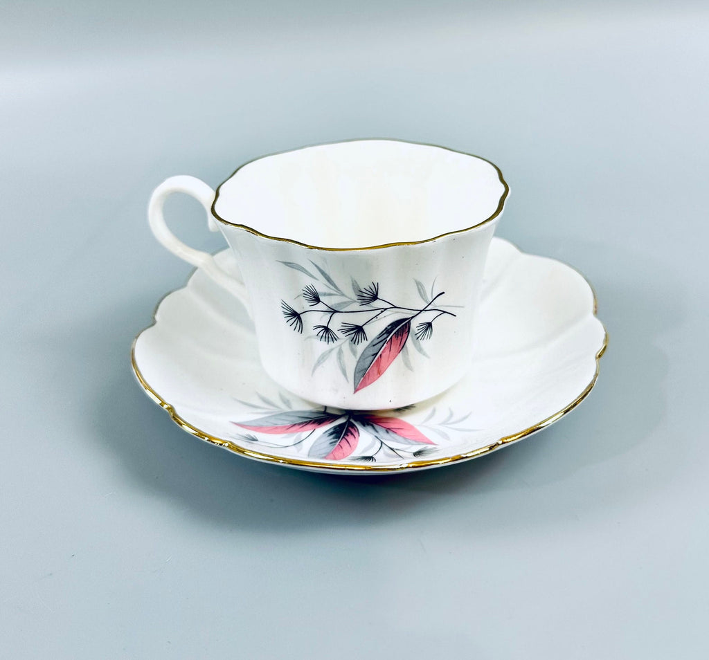 Vintage English Castle Bone China Teacup