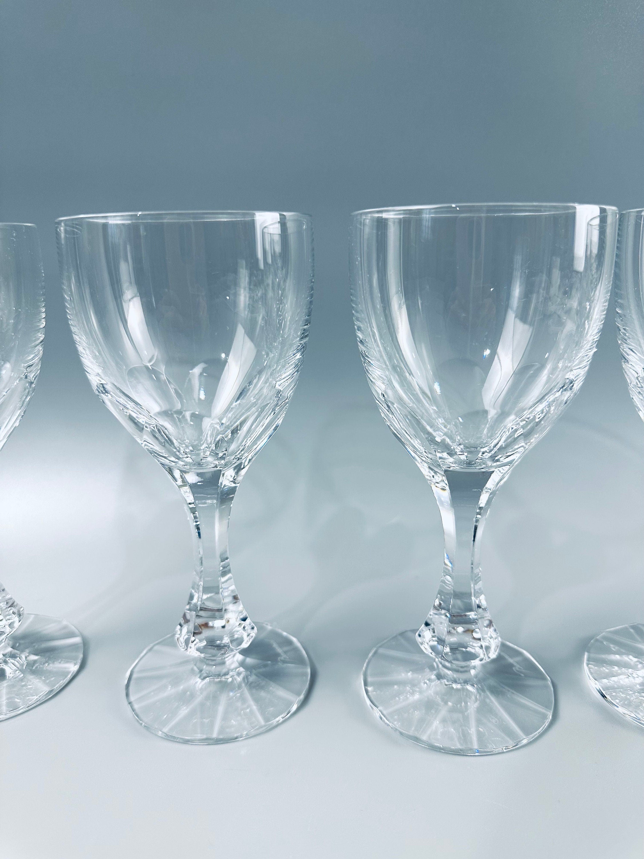 5 Baccarat Monaco Water Goblets