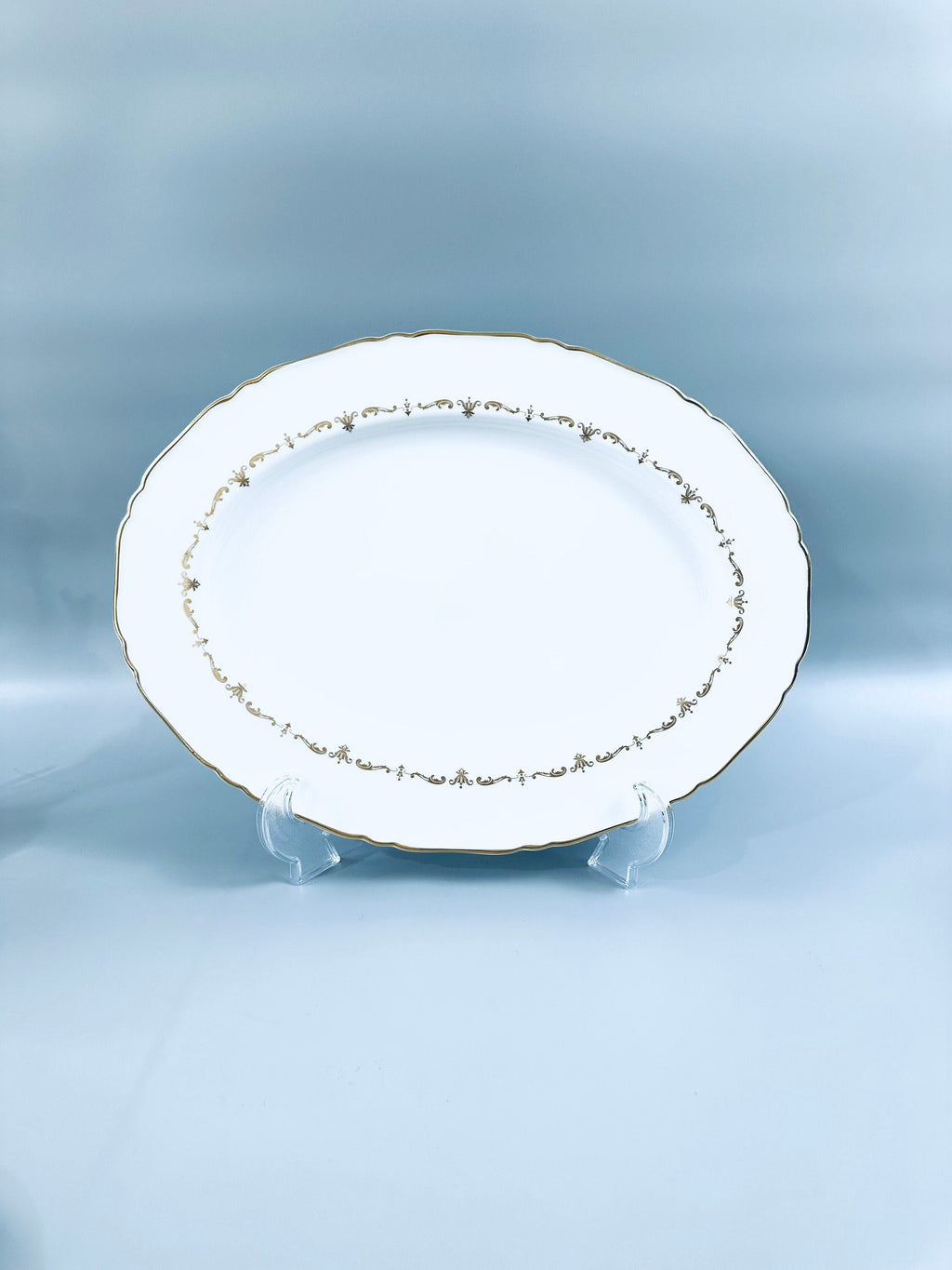 Royal Worcester Gold Chantilly Serving Platter