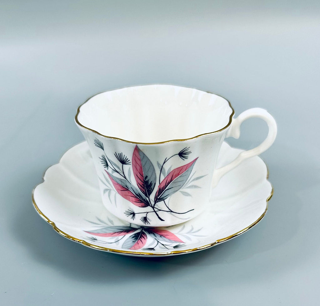 Vintage English Castle Bone China Teacup
