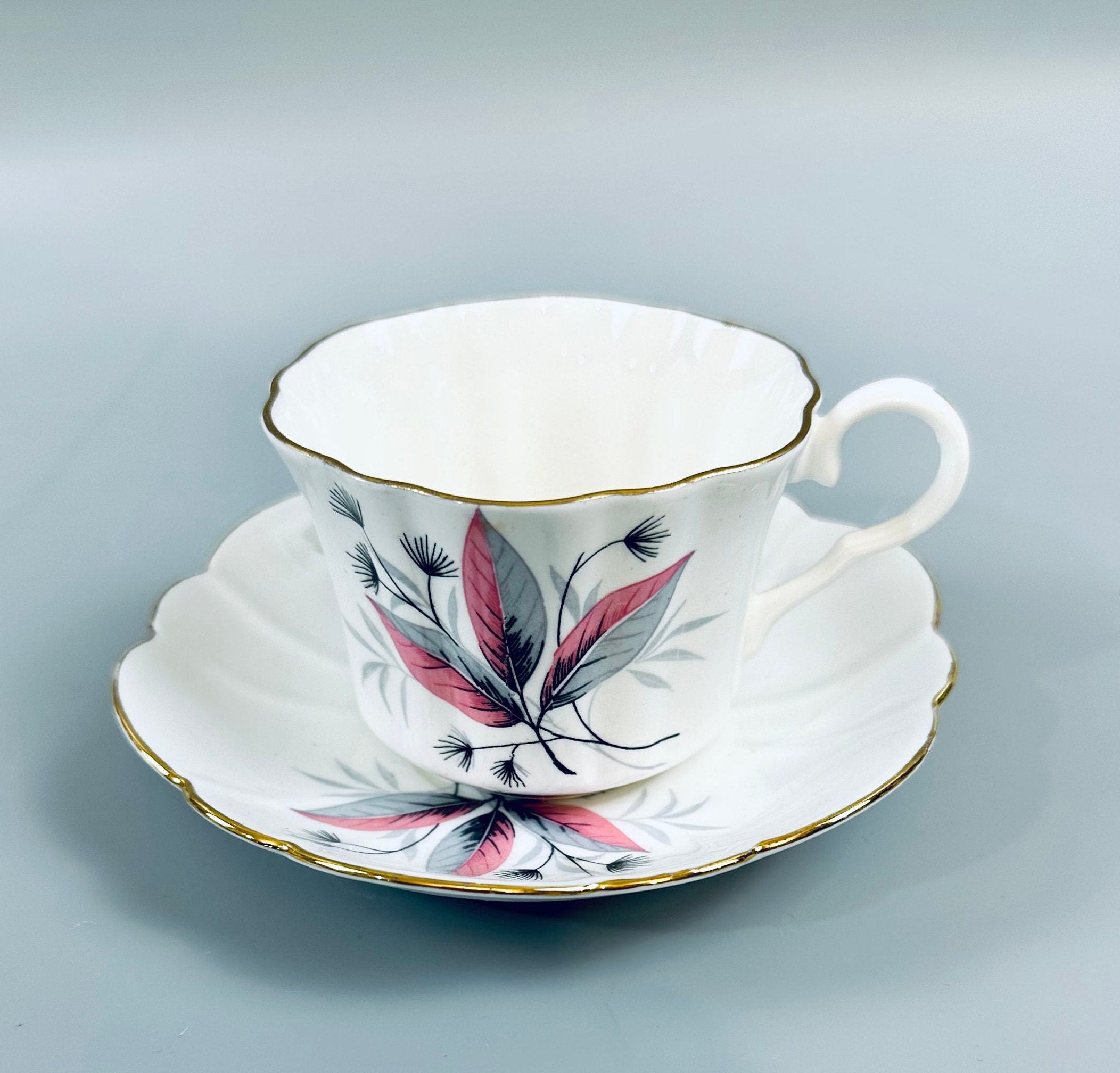 Vintage English Castle Bone China Teacup