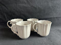 4 Lenox American by Design Everyday Solids Grey Mugs