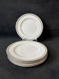 5 Mikasa Platinum Crown Salad Dessert Plates