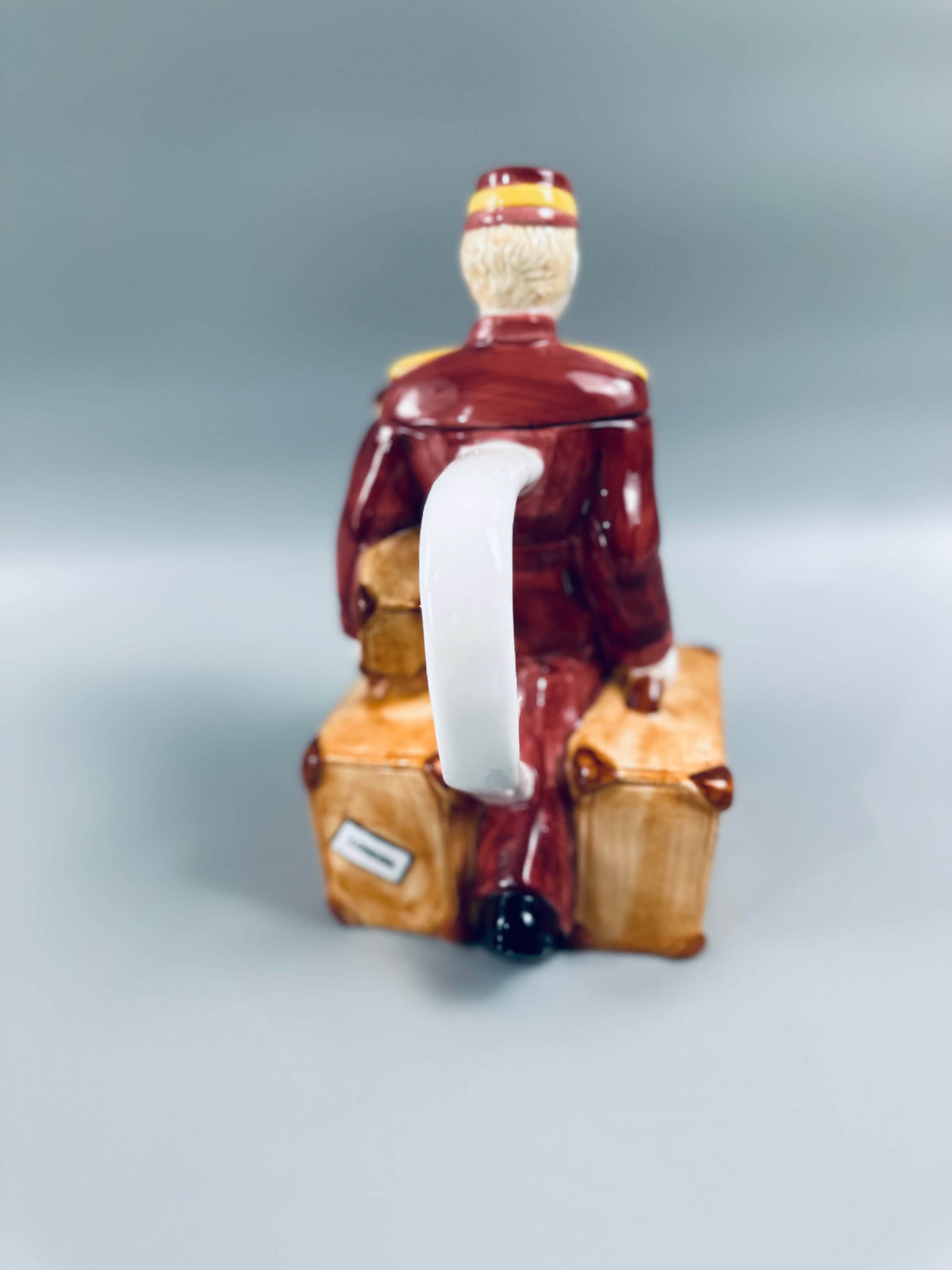 Adorable Bellhop Teapot