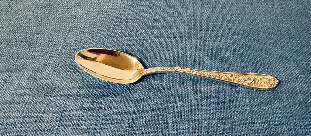Stieff Corsage Sterling Silver Teaspoon - 5 O’Clock Spoon