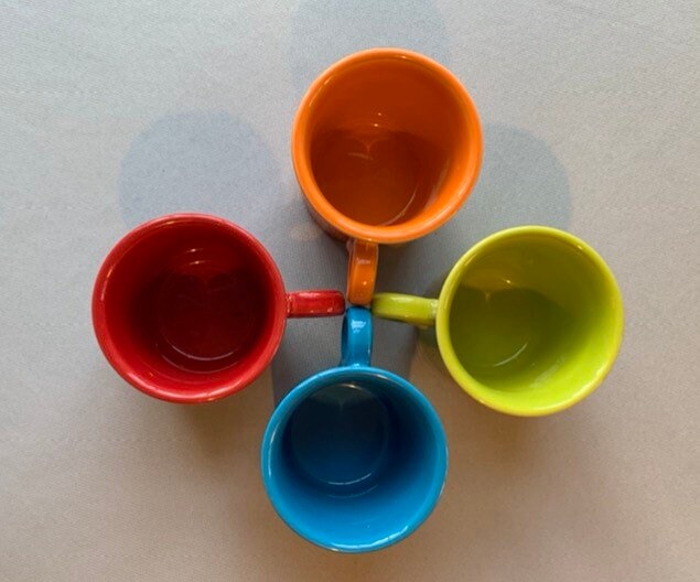 4 Fiestaware Mugs