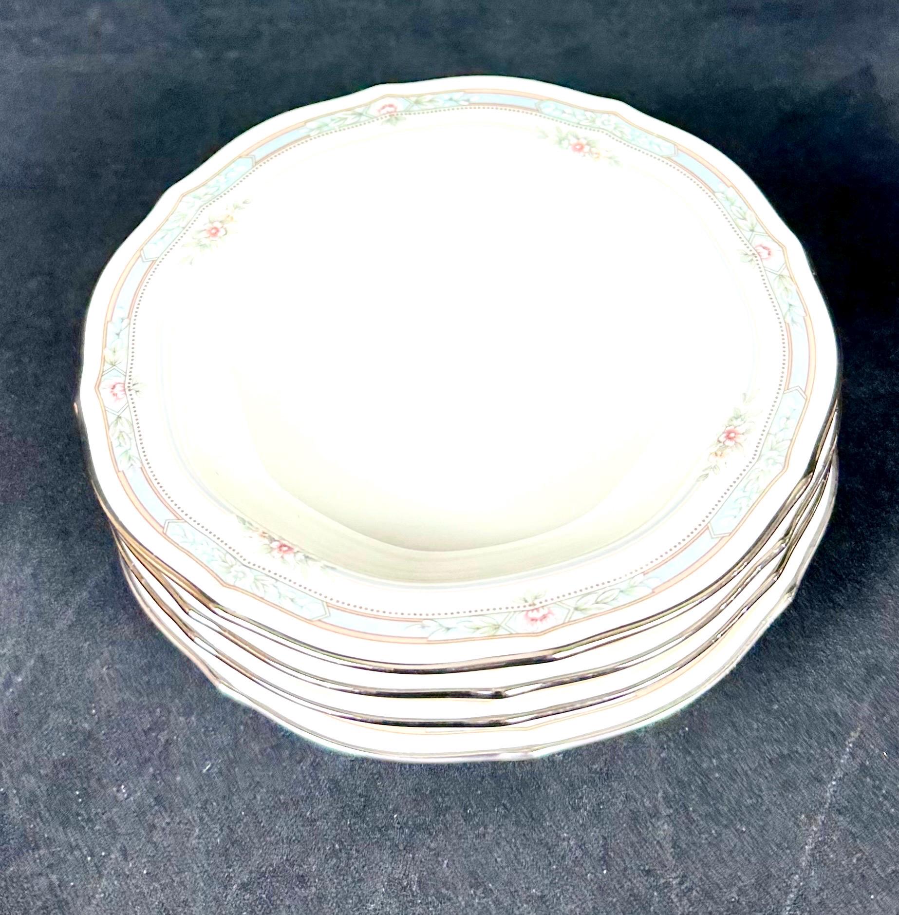 4 Noritake Rothschild Fruit Bowls