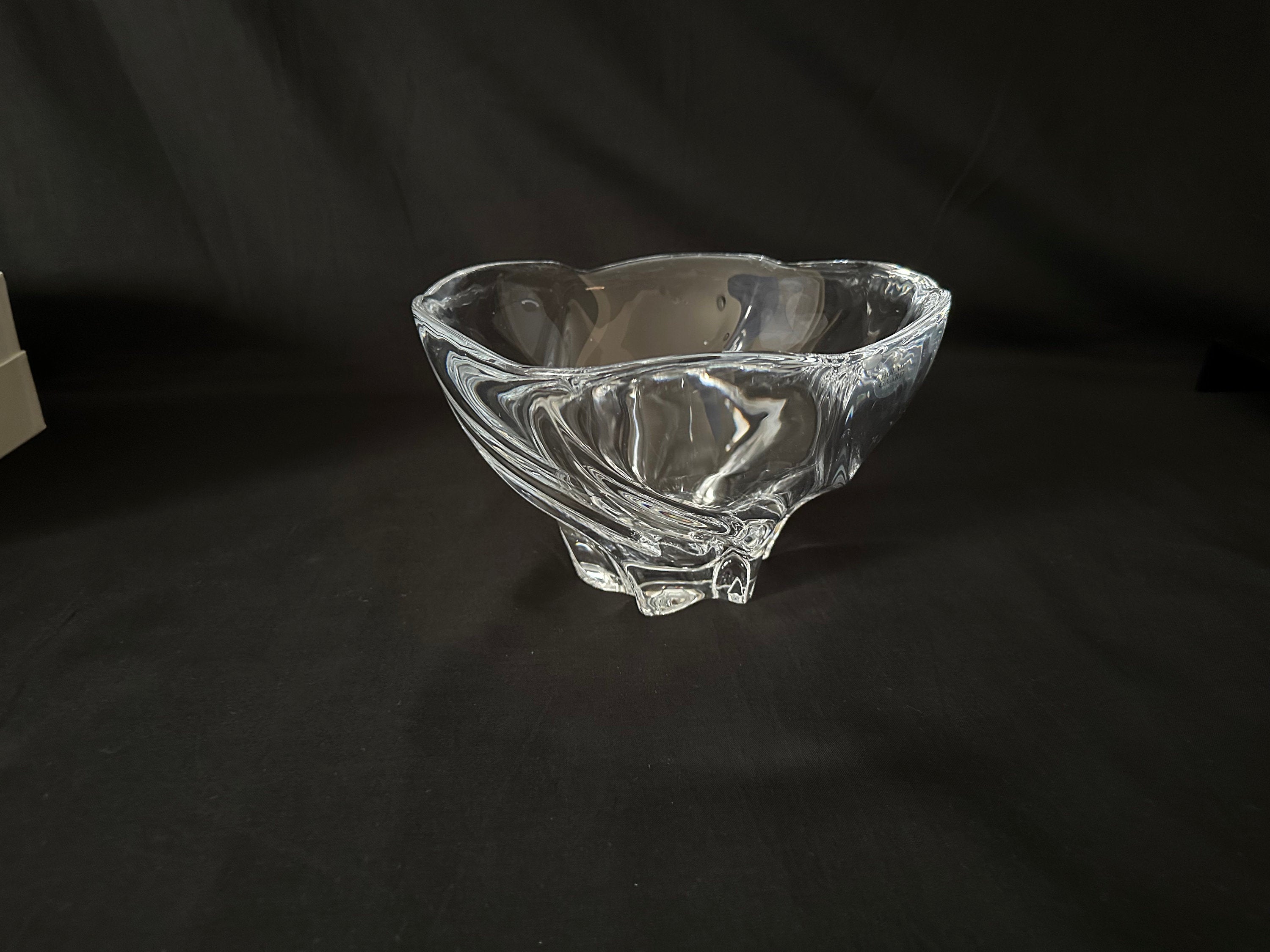 Holmegaaurd Vintage Crystal Art Glass Bowl