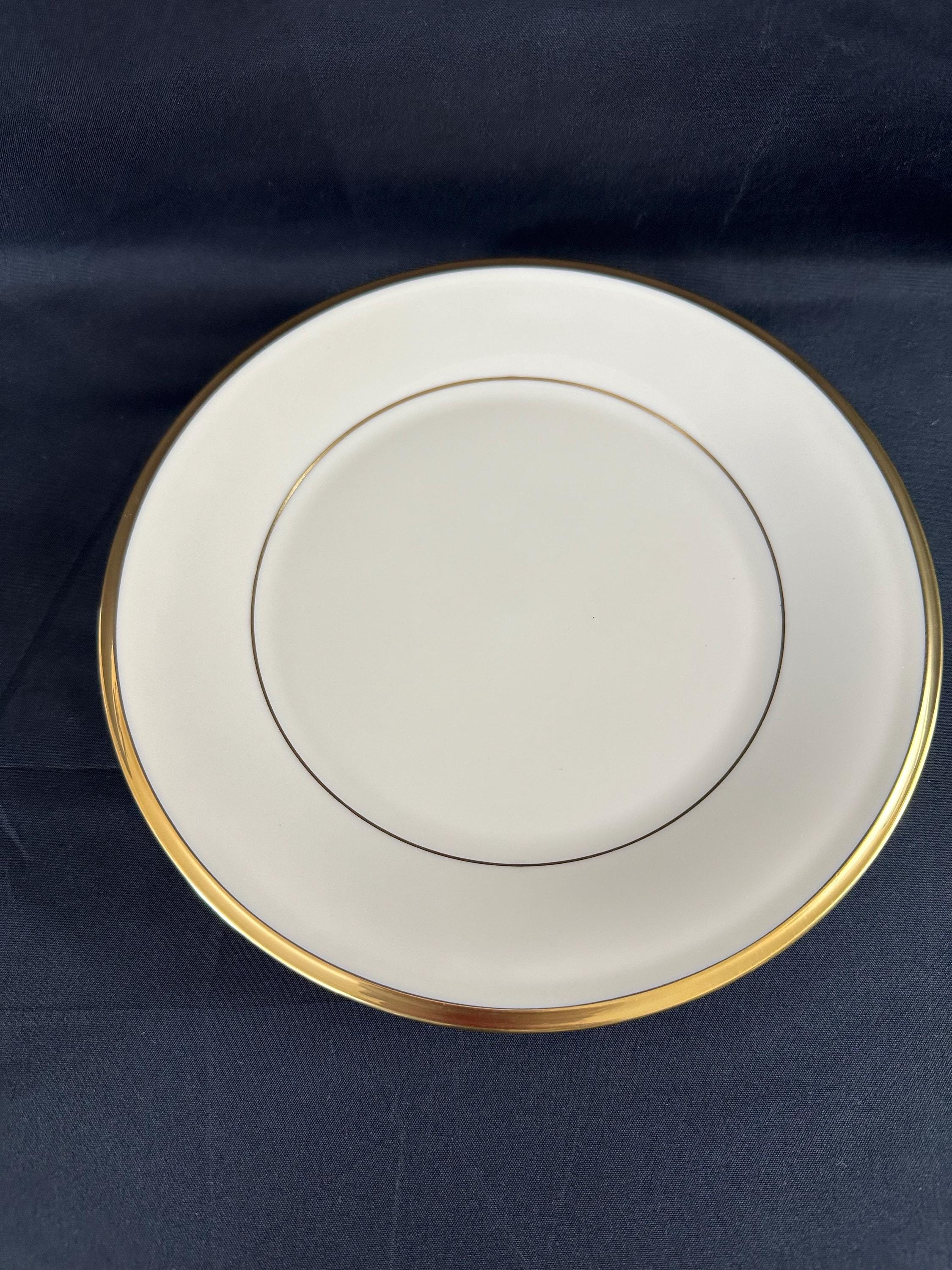 4 Lenox Eternal Salad Plates