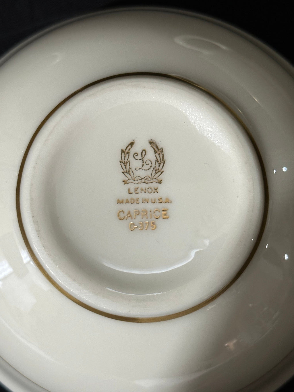 5 Lenox Caprice Cream Soup Bowls