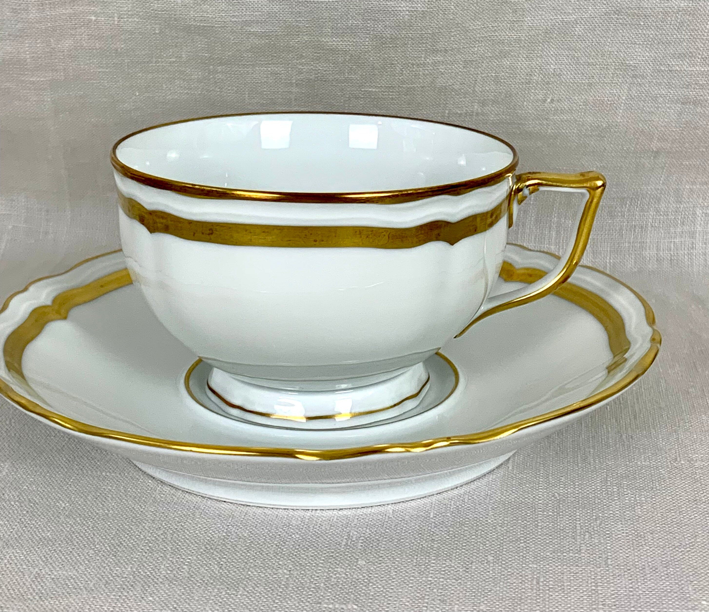 2 Raynaud Marie Antoinette Gold Teacups