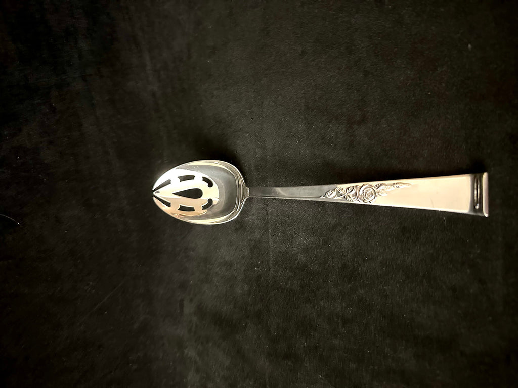 Reed and Barton Classic Rose Serving Spoon