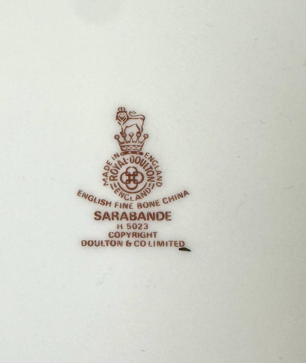 Royal Doulton Sarabande 5 Piece Place Settings