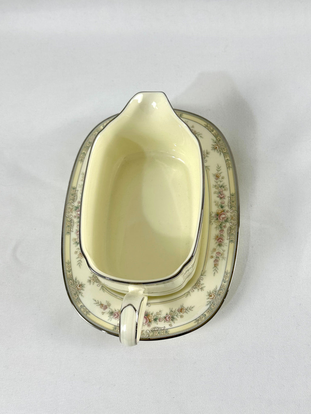 Noritake Shenandoah Gravy Boat and Underplate/Butter Dish