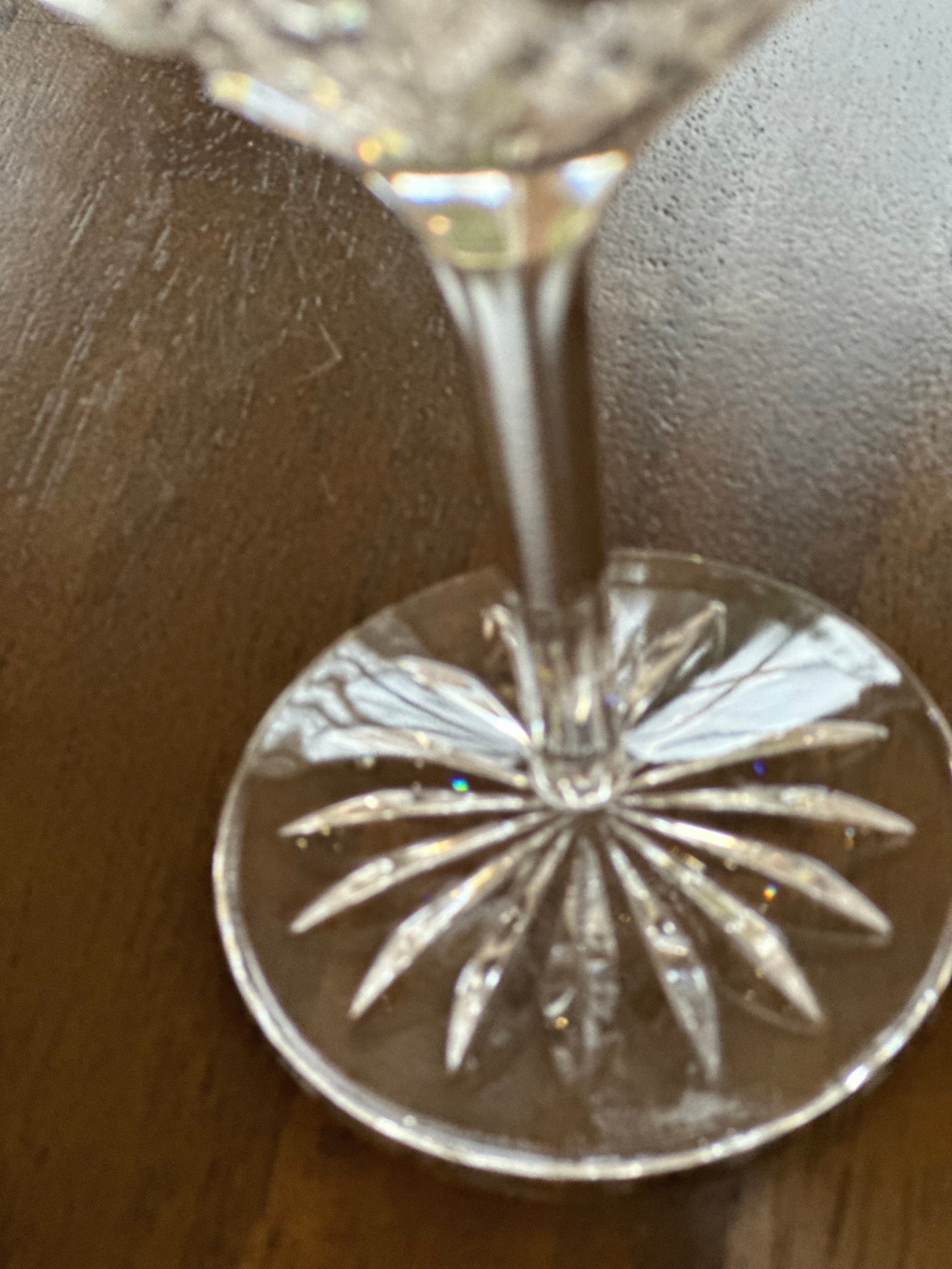 2 Waterford Crystal Eve Wine Glasses