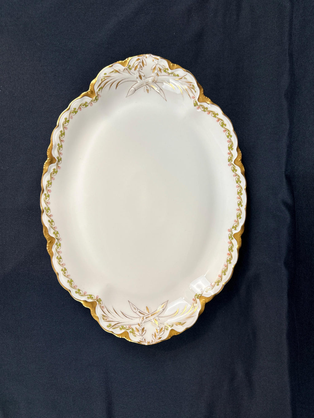 Haviland Clover Leaf Serving Platter 14”