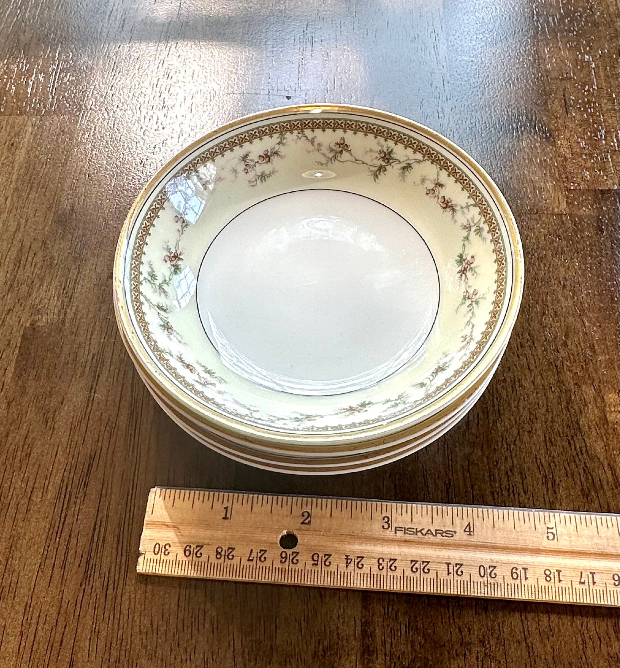 4 Haviland Limoges Yale Fruit Bowls