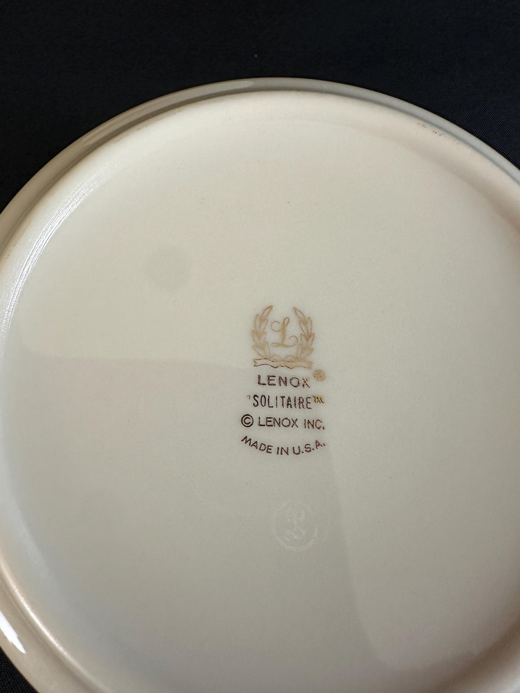4 Lenox Solitaire Fruit Dessert Bowls