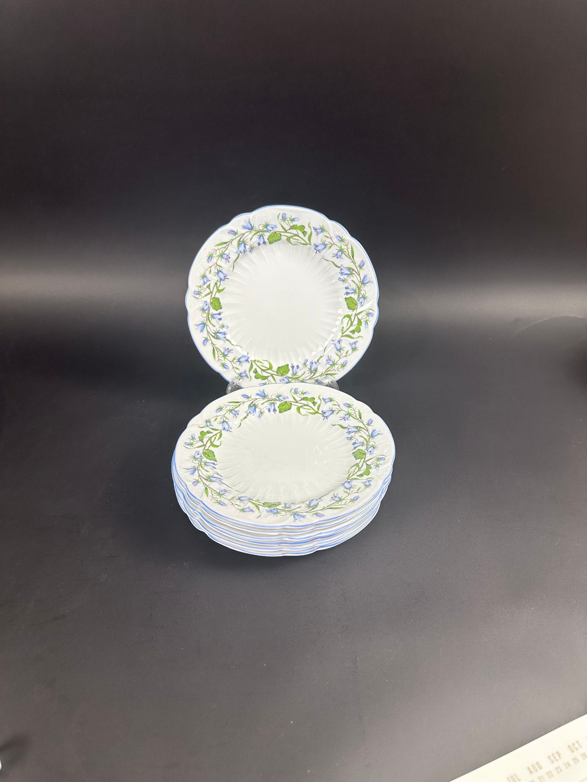 7 Shelley Harebell Dessert/Pie Plates