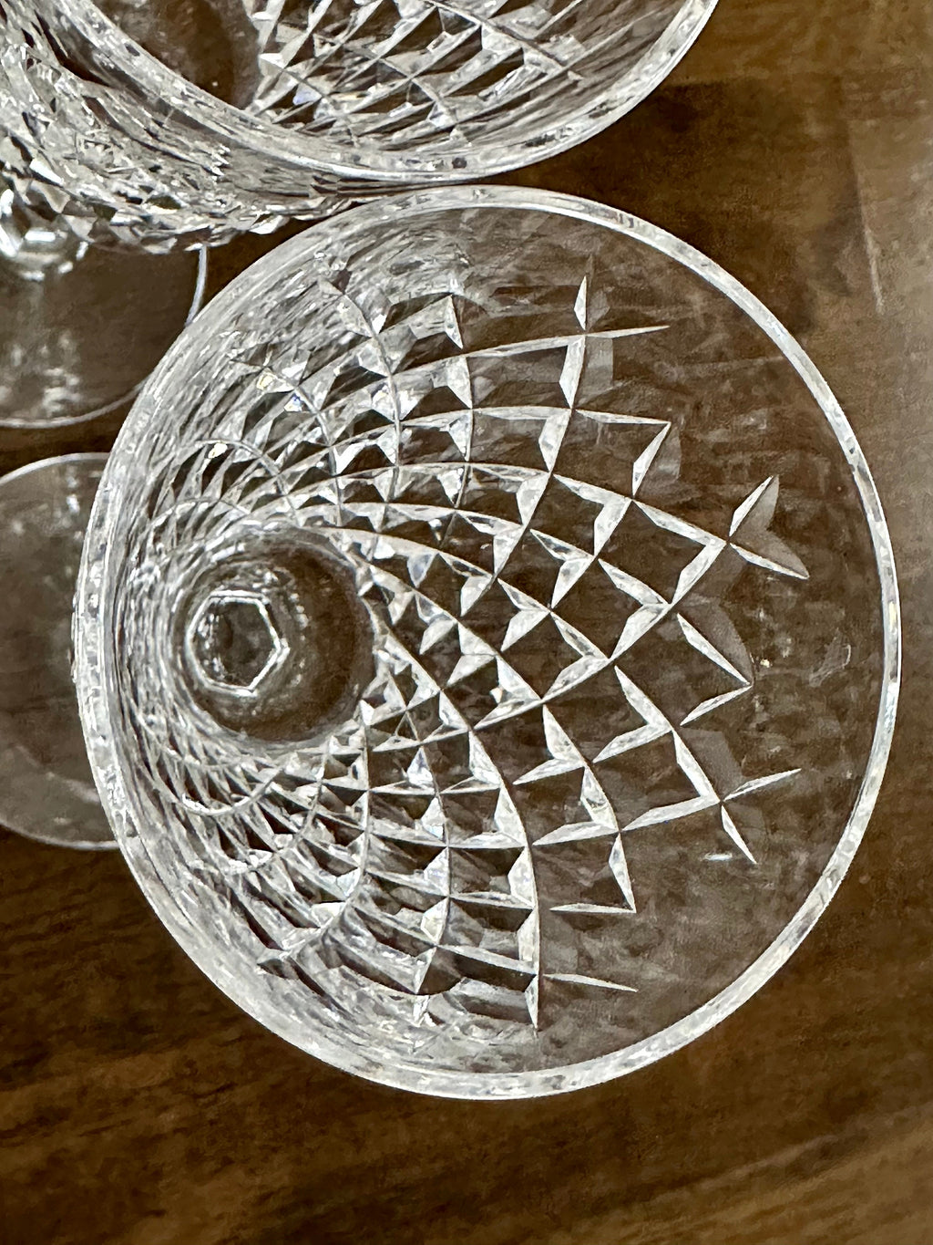 2 Waterford Crystal Alana Sherry Glasses