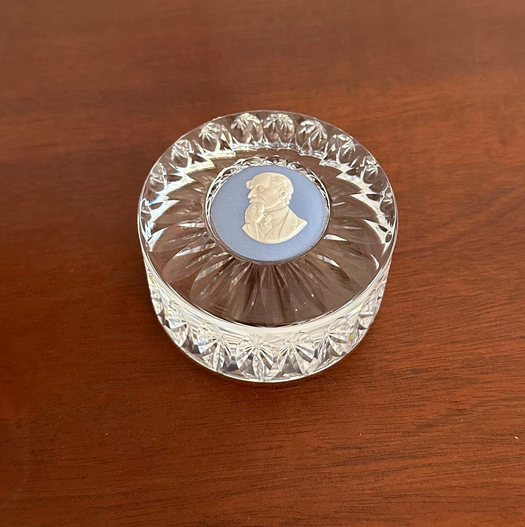 Wedgwood Charles Dickens Crystal Paperweight