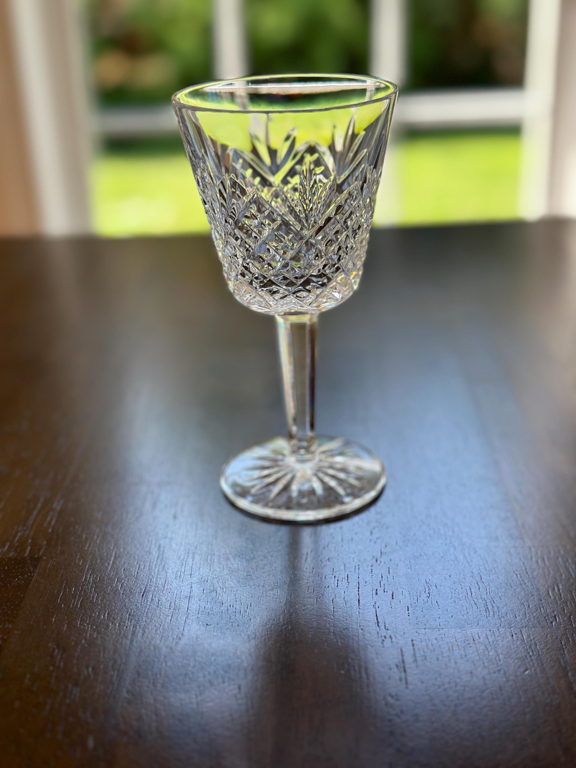 4 Waterford Crystal Claret Glasses