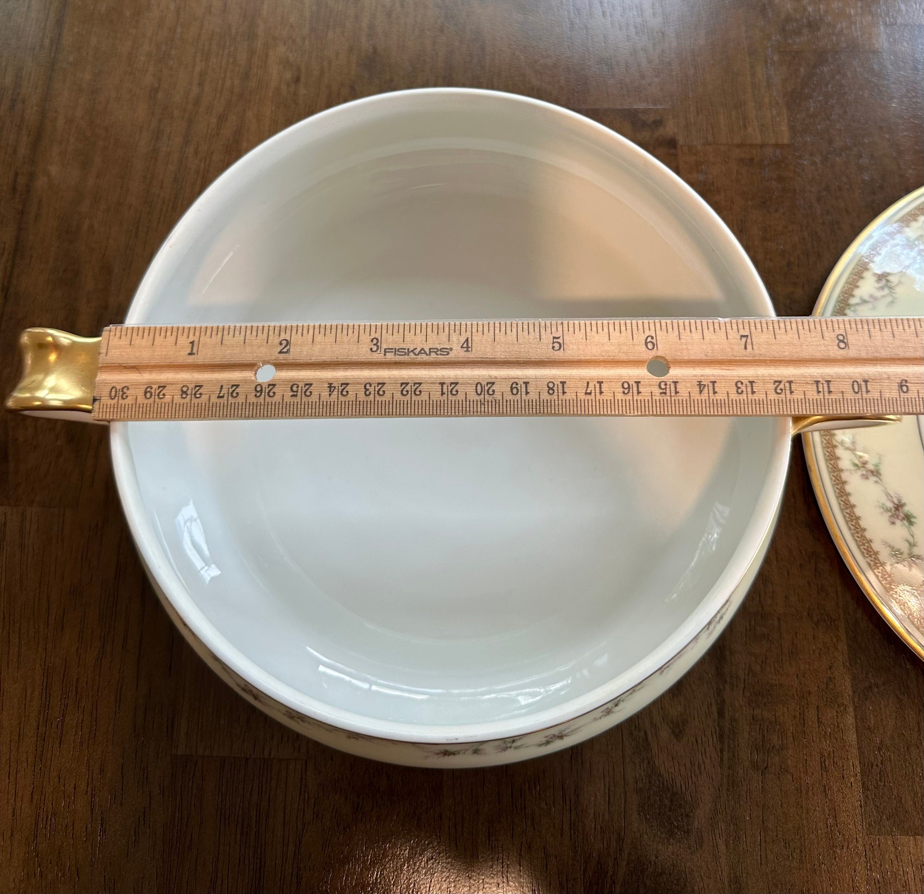 Vintage Haviland Limoges Yale Covered Bowl