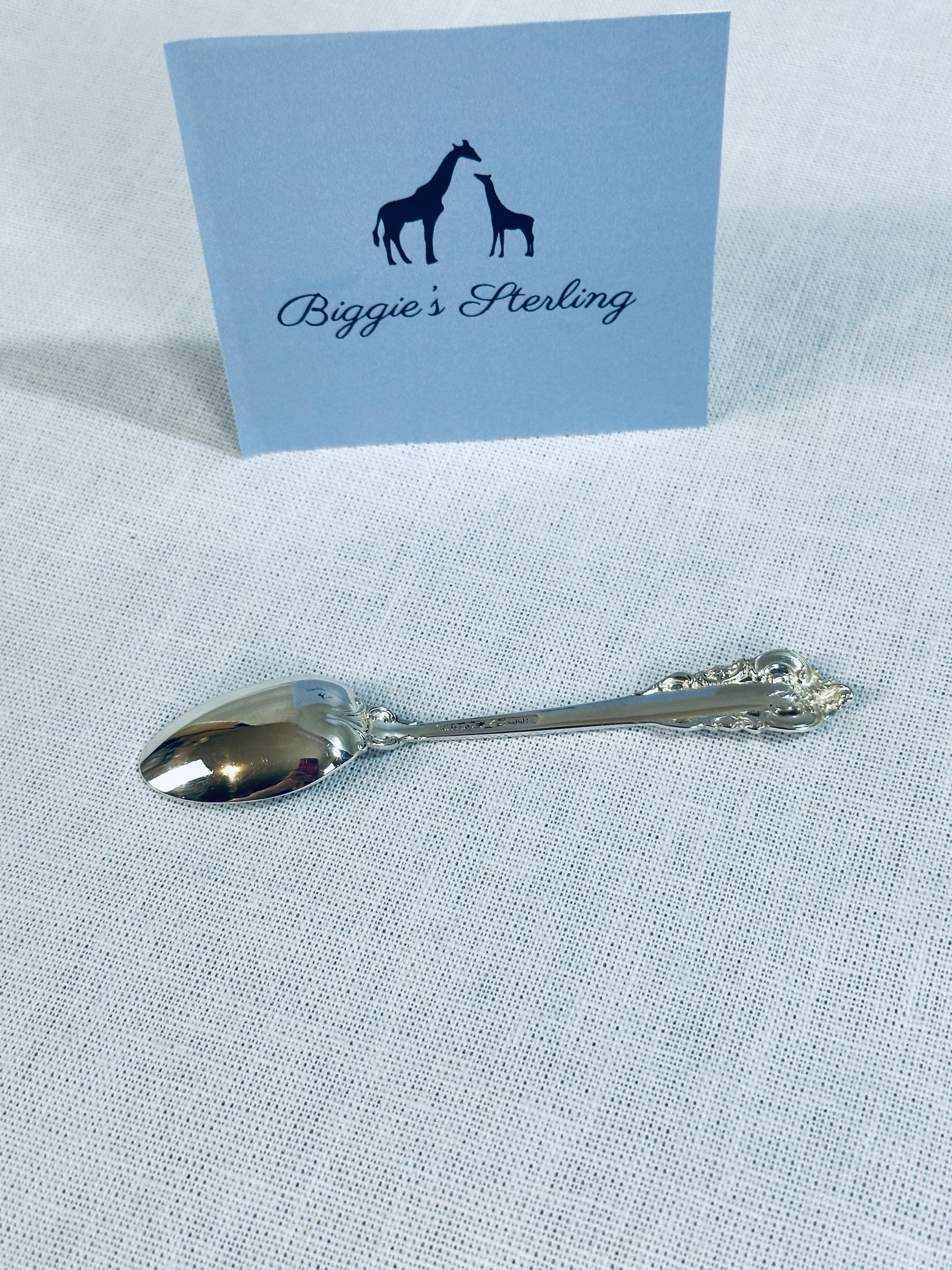 Wallace Grande Baroque Teaspoon Sterling Silver