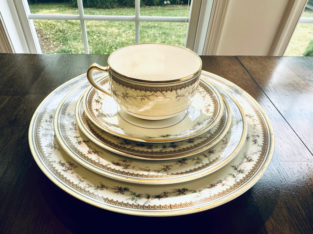 Haviland Limoges Yale 5 Piece Place Settings