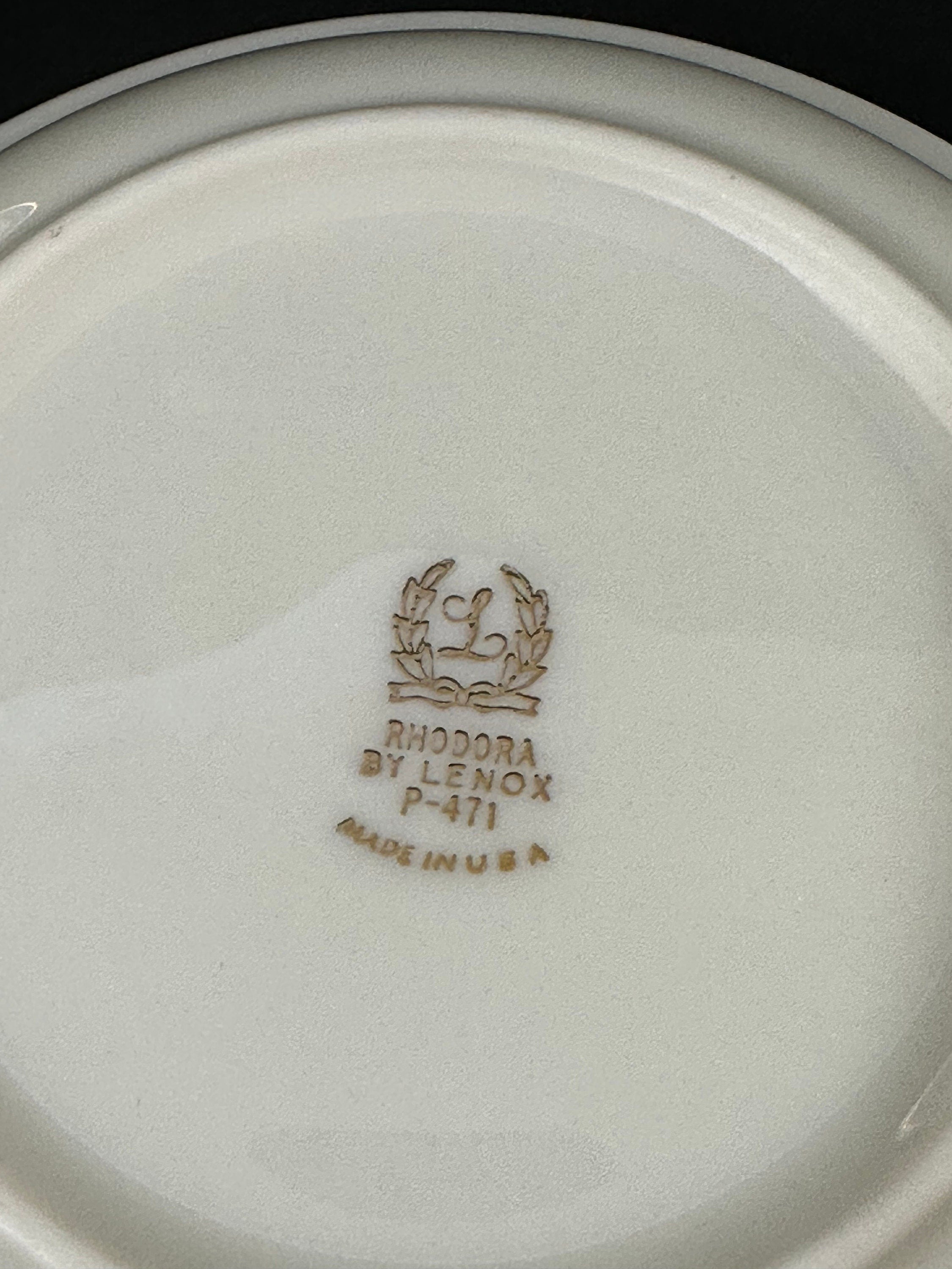 4 Lenox Rhodora Fruit Bowls
