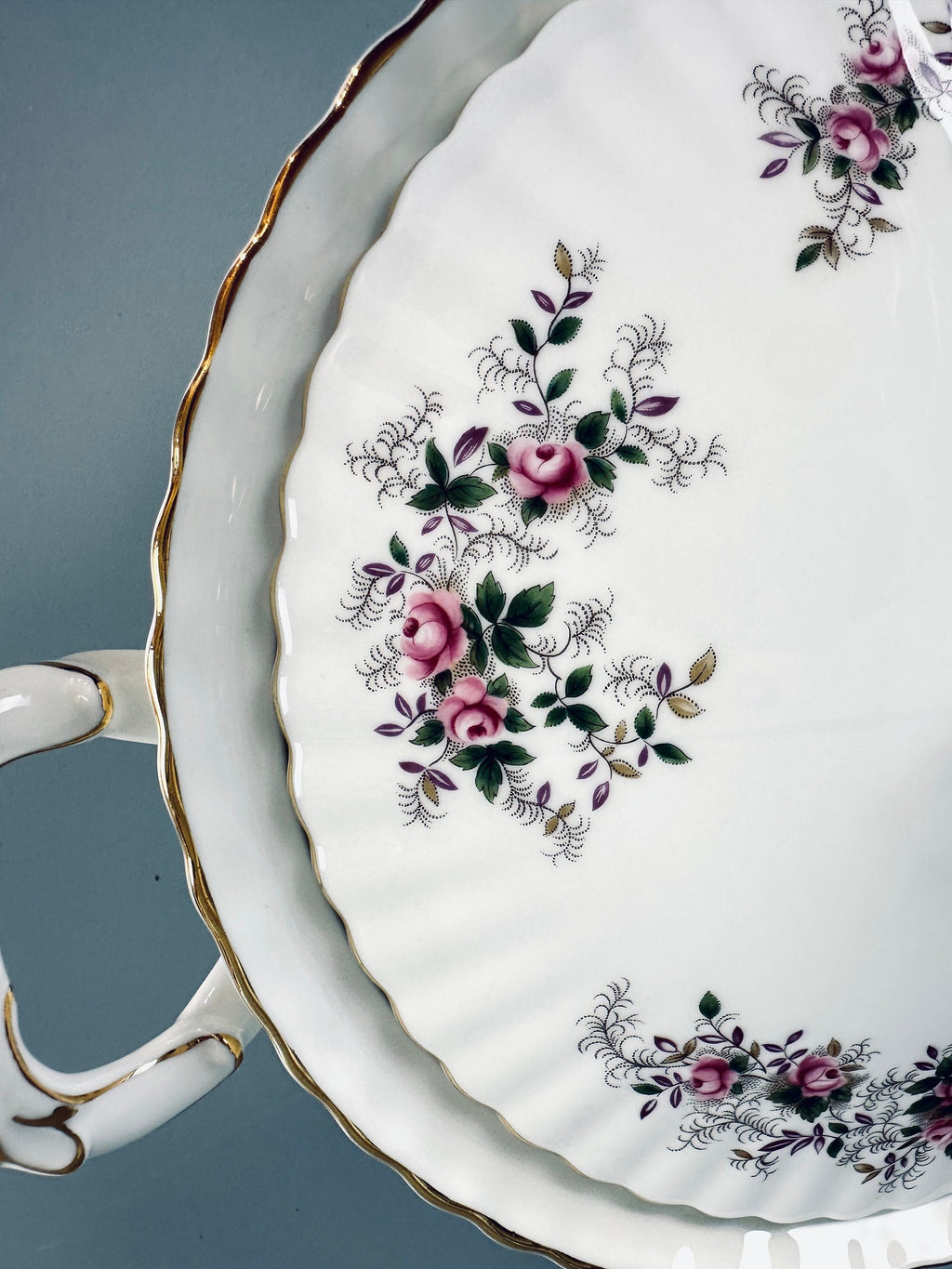 Royal Albert Lavender Rose Covered Serving Bowl