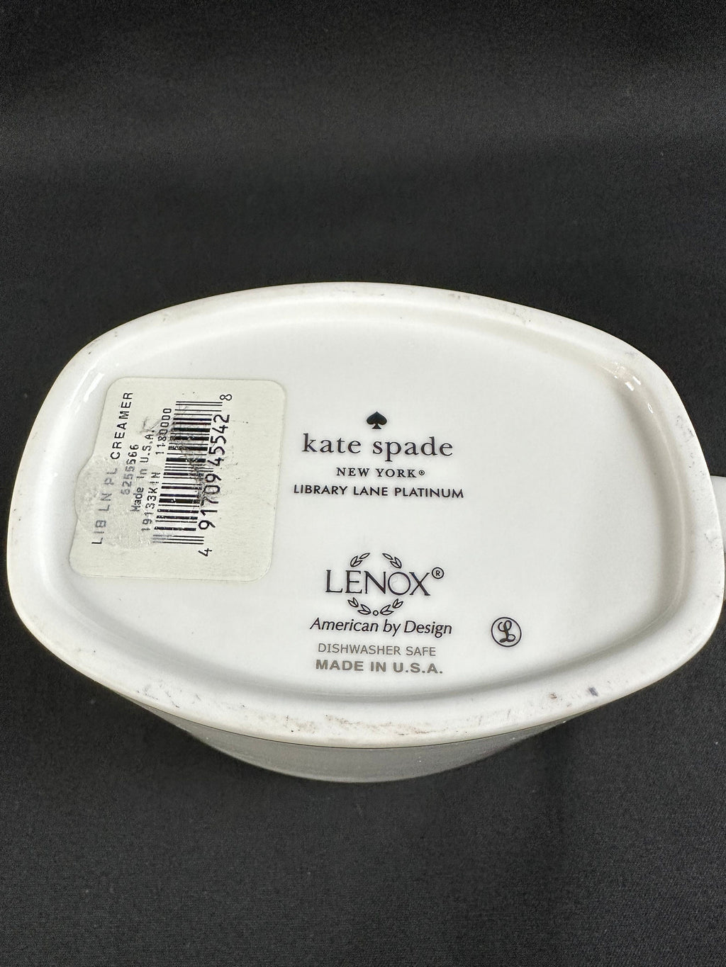 Kate Spade Library Lane Creamer by Lenox