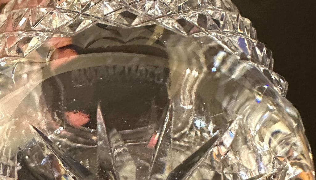 Waterford Crystal Jam / Jelly Jar in “Alana”  Pattern