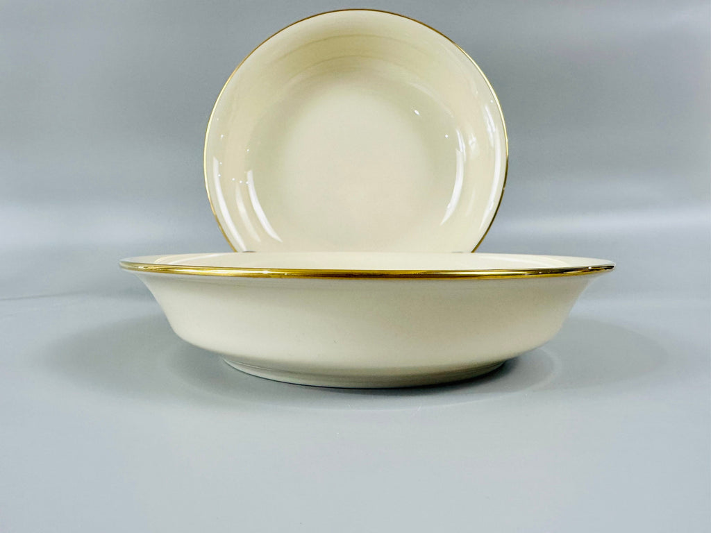 2 Lenox Hayworth Soup Bowls