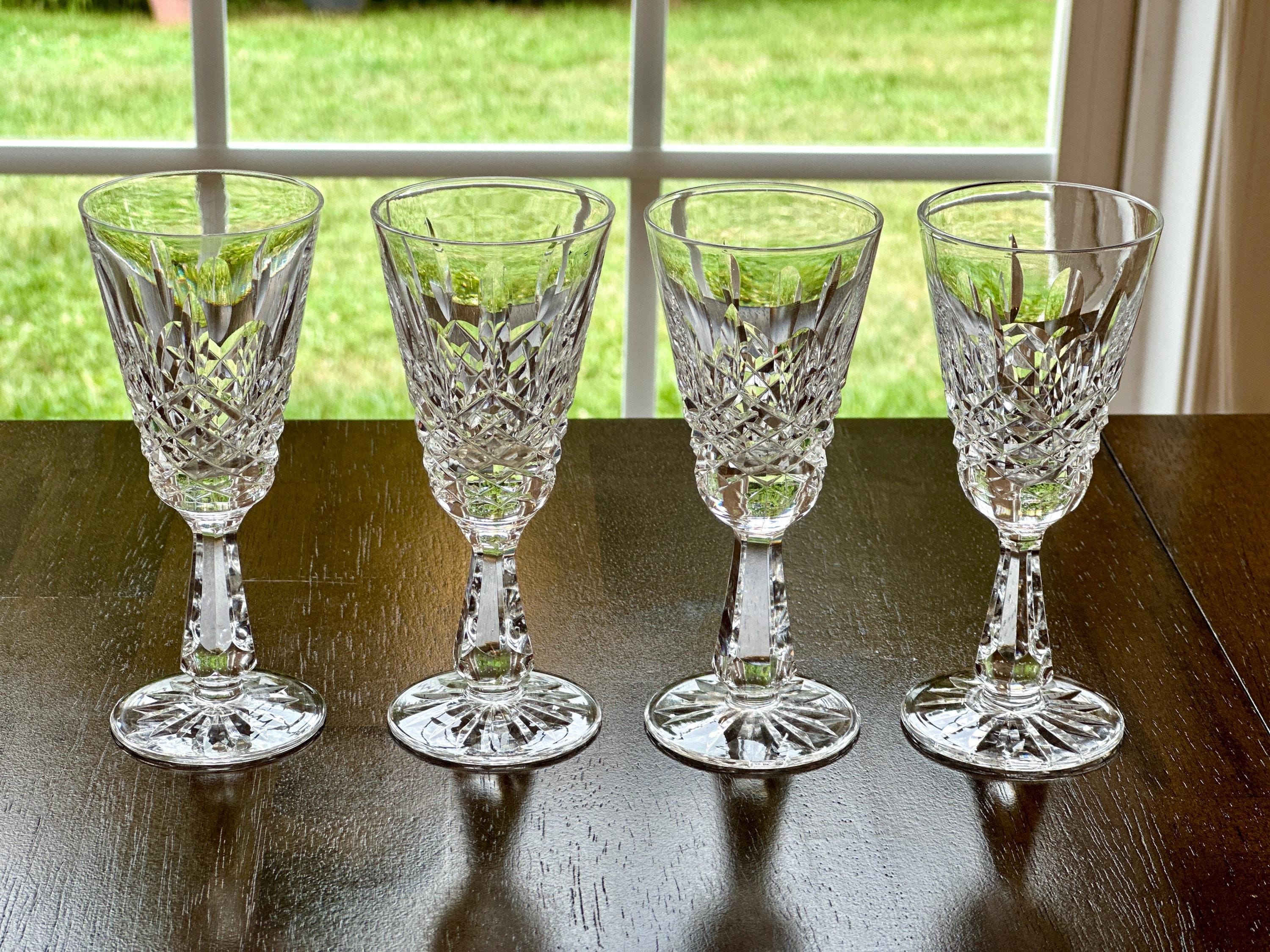 4 Waterford Kenmare Sherry Glasses