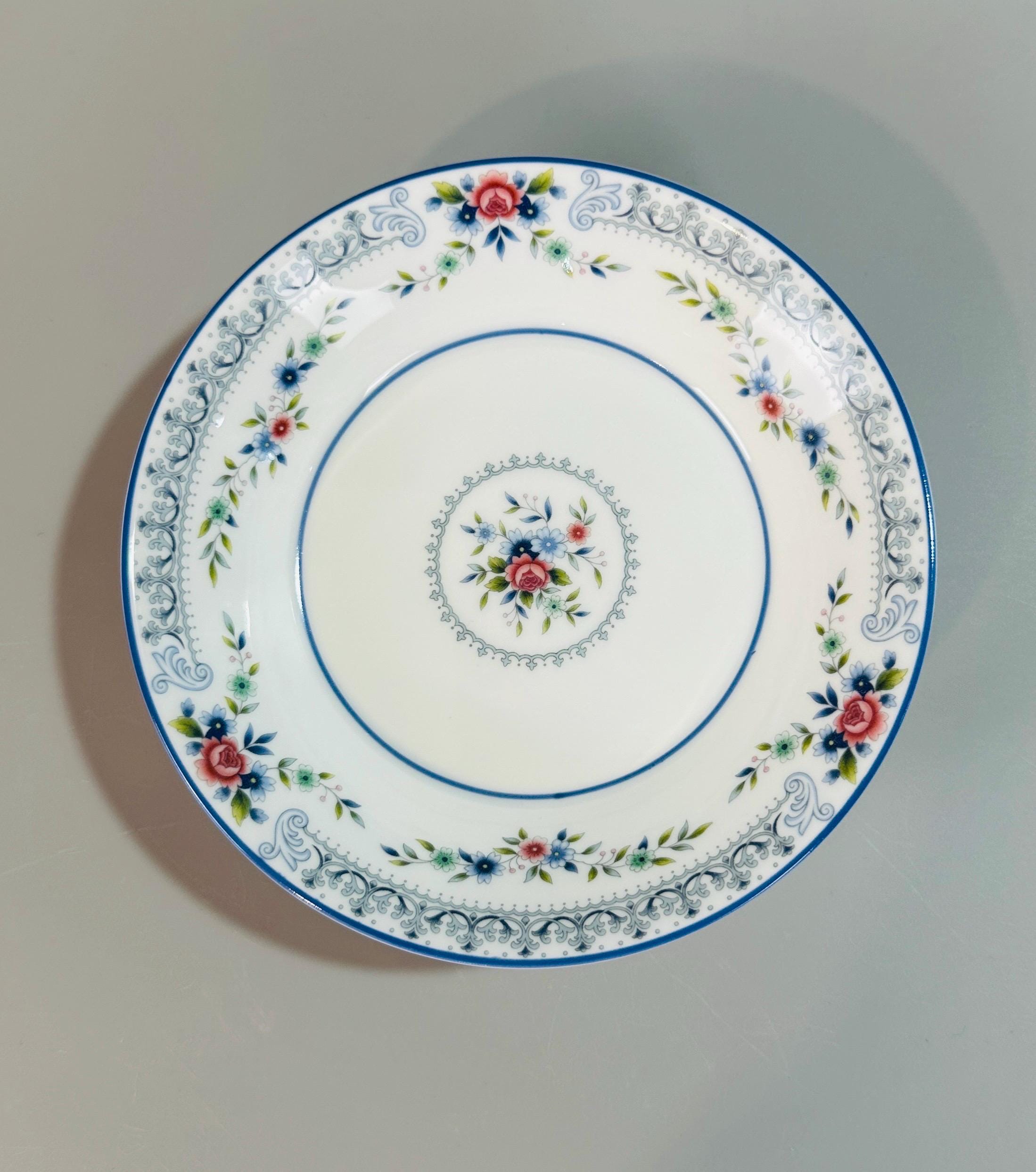 4 Wedgwood Rosedale Fruit Bowls Dessert Bowls