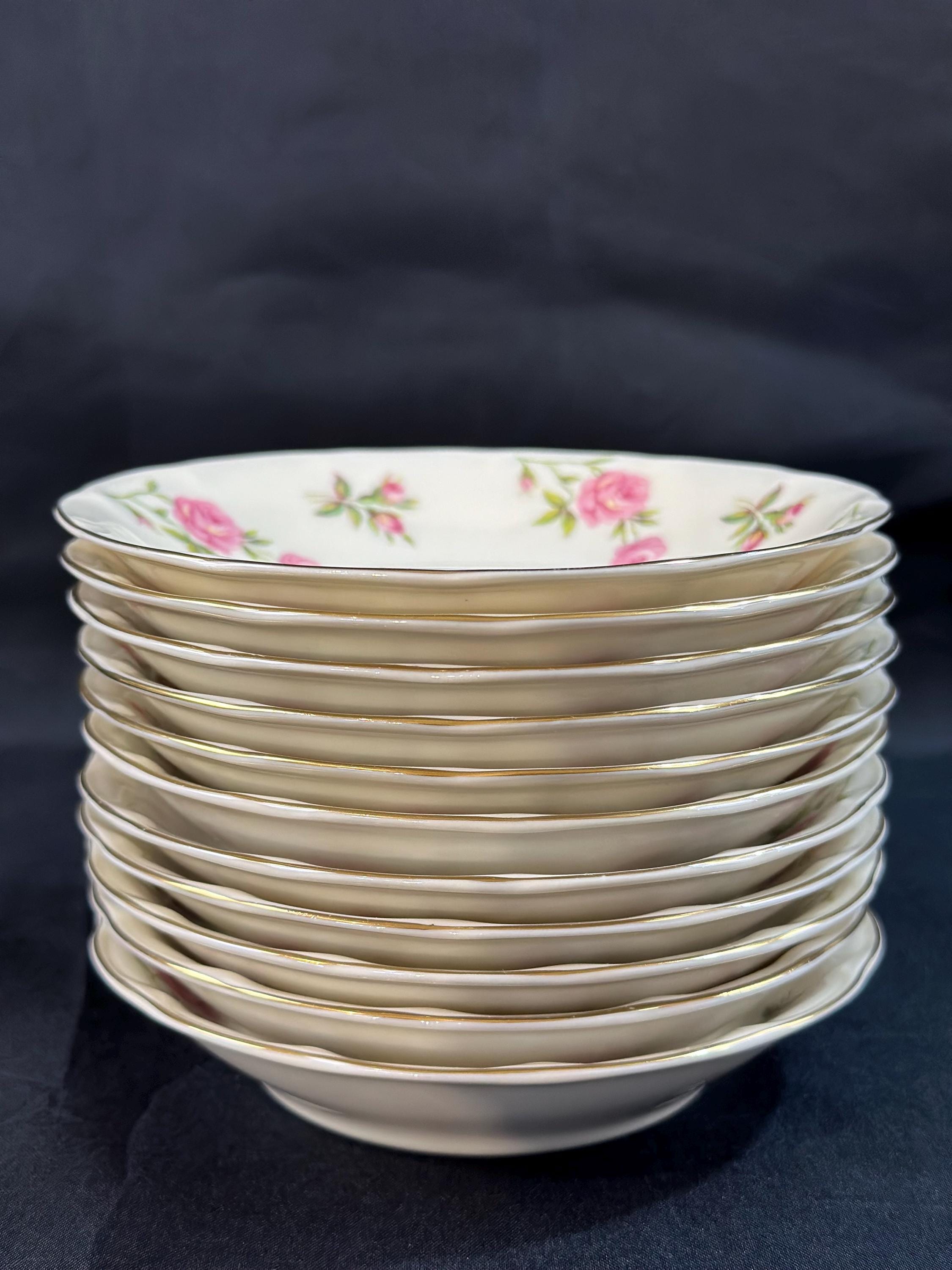 10 Haviland Delaware Coupe Shaped Soup Bowls