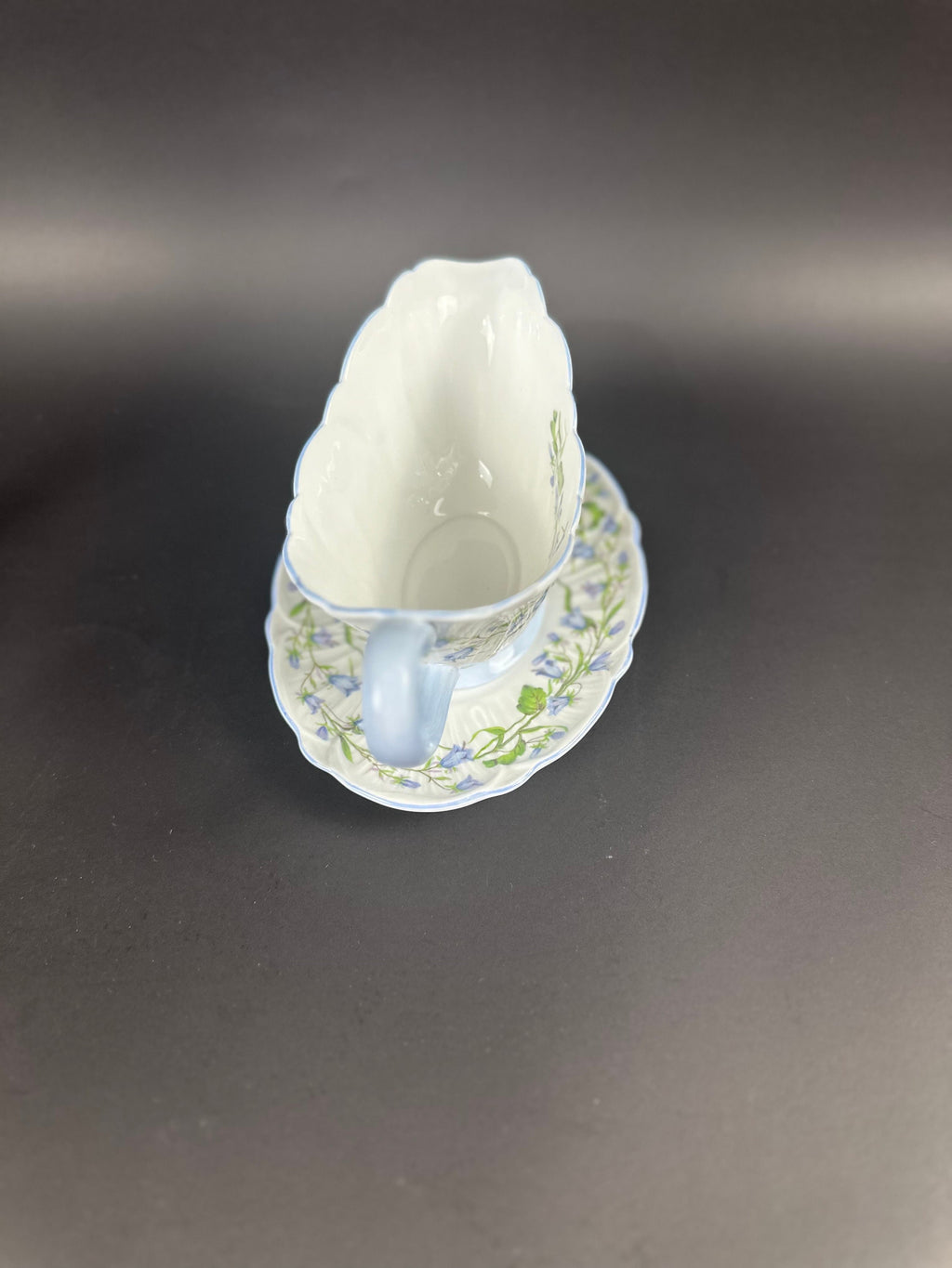 Shelley Harebell Gravy Boat and Underplate